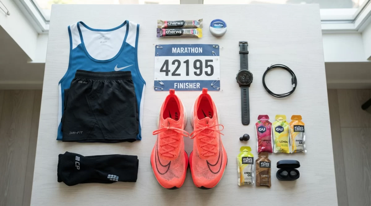 Checklist voor de start: Dit neem je mee naar de marathon