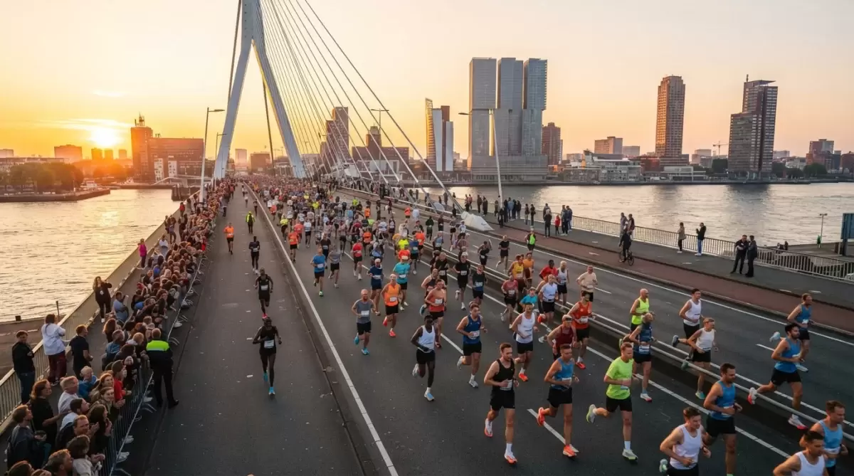 Marathon Rotterdam 2027: Gratis pre-registratie en korting voor inwoners Marathon Rotterdam 2027: Gratis pre-registratie en korting voor inwoners