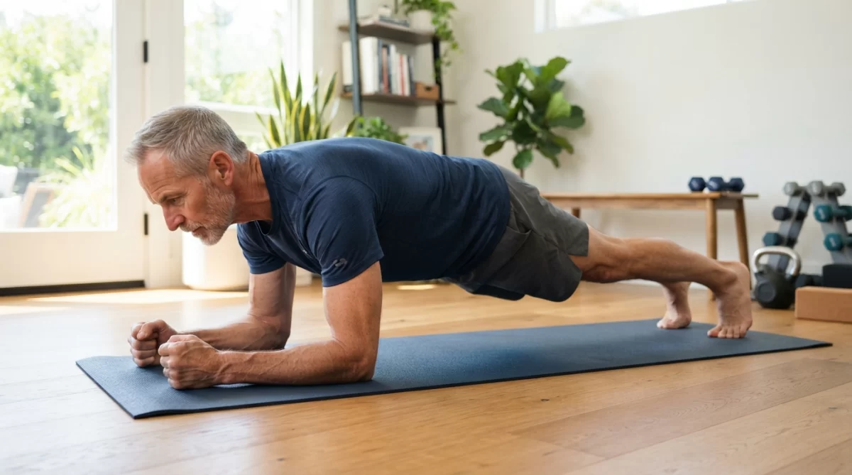 Planking na je 60e: Hoe lang moet je de plank écht kunnen vasthouden?