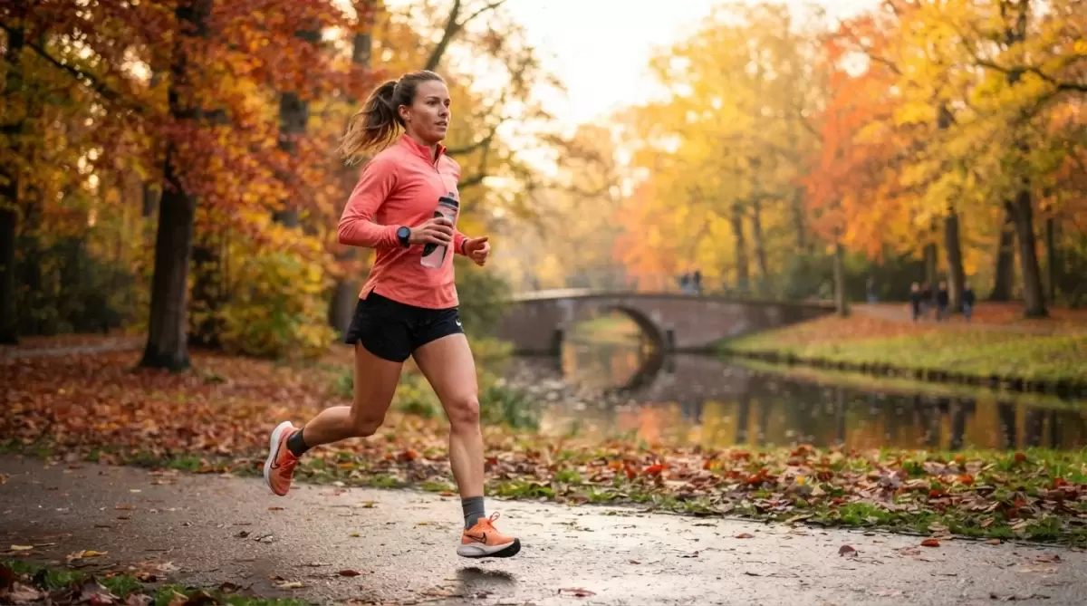 Waarom de hardloop bidon onmisbaar is tijdens je herfsttraining