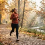 Waarom hardlopen in de herfst zo goed is voor je lichaam Waarom hardlopen in de herfst zo goed is voor je lichaam