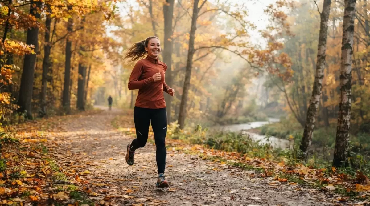 Waarom hardlopen in de herfst zo goed is voor je lichaam